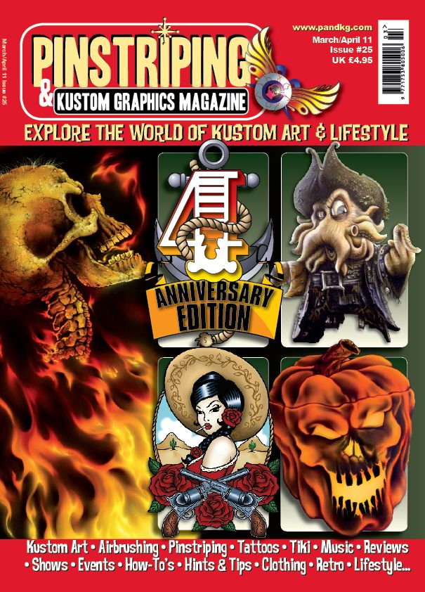 Pinstriping & Kustom Magazine Nr 25