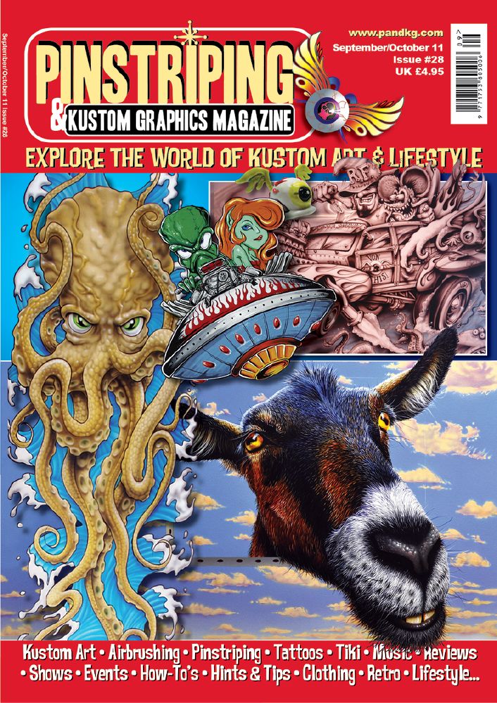 Pinstriping & Kustom Magazine Nr 28
