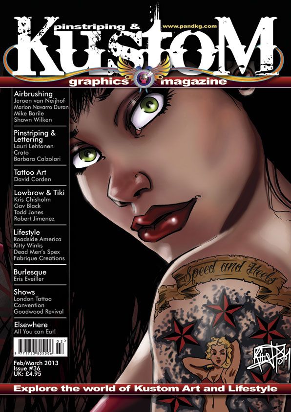 Pinstriping & Kustom Magazine Nr 36