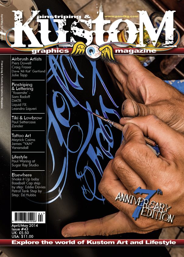 Pinstriping & Kustom Magazine Nr 43