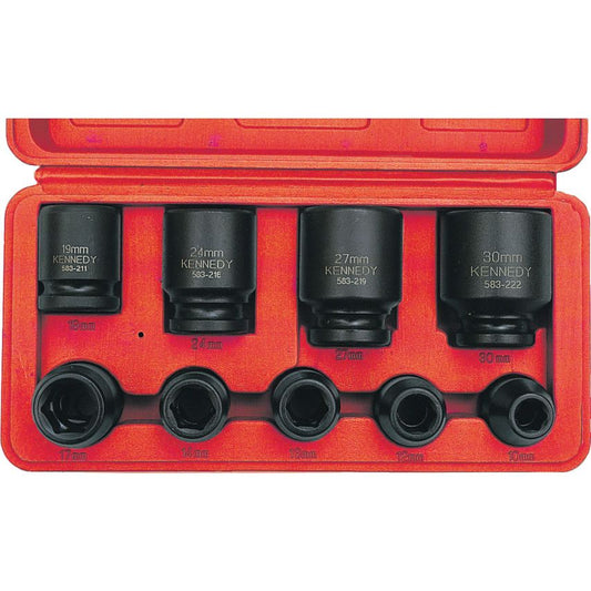 1/2" Pipesett 9 deler Kraft piper