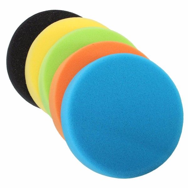 Polerings skum flat 145mm x 30mm Velcro