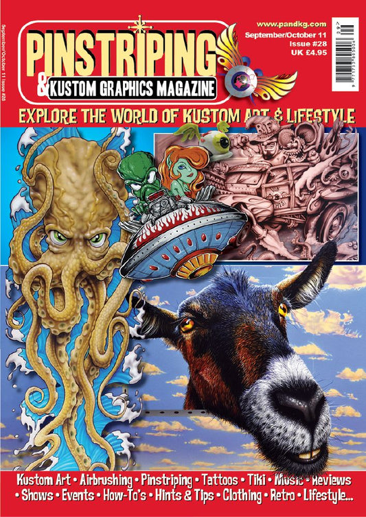 Pinstriping & Kustom Magazine Nr 28