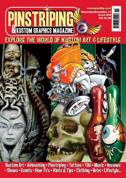 Pinstriping & Kustom Magazine Nr 29