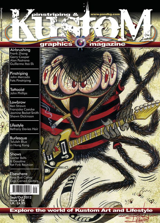 Pinstriping & Kustom Magazine Nr 34