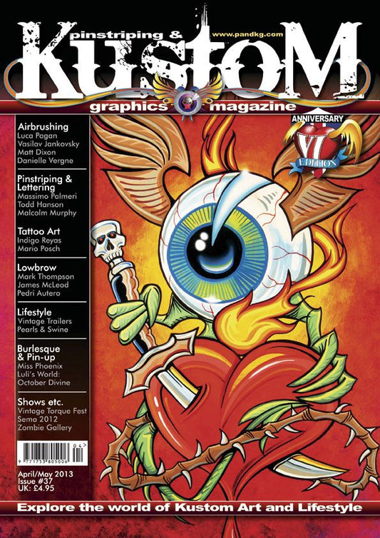 Pinstriping & Kustom Magazine Nr 37