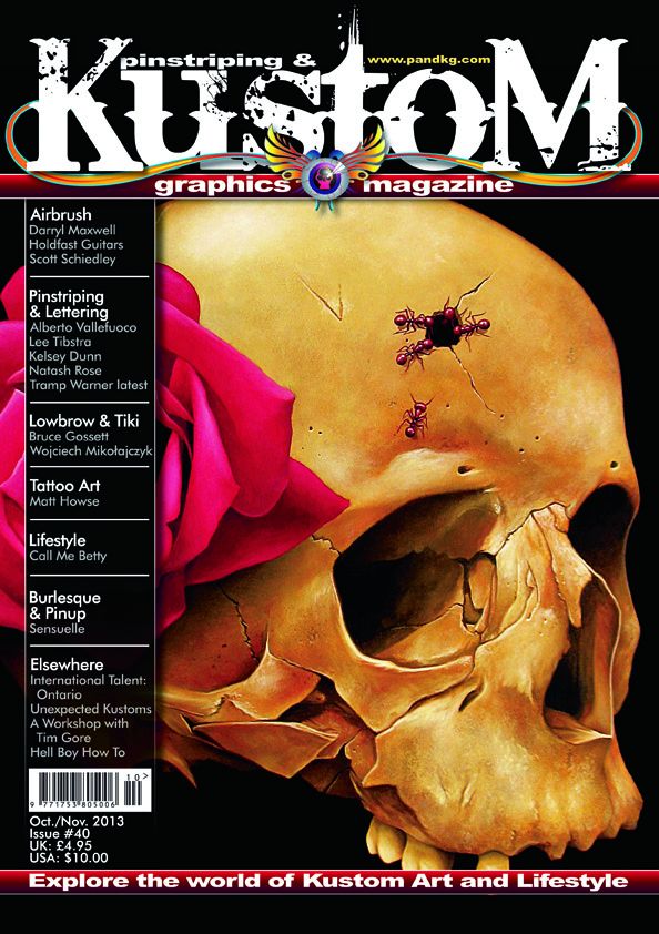 Pinstriping & Kustom Magazine Nr 40