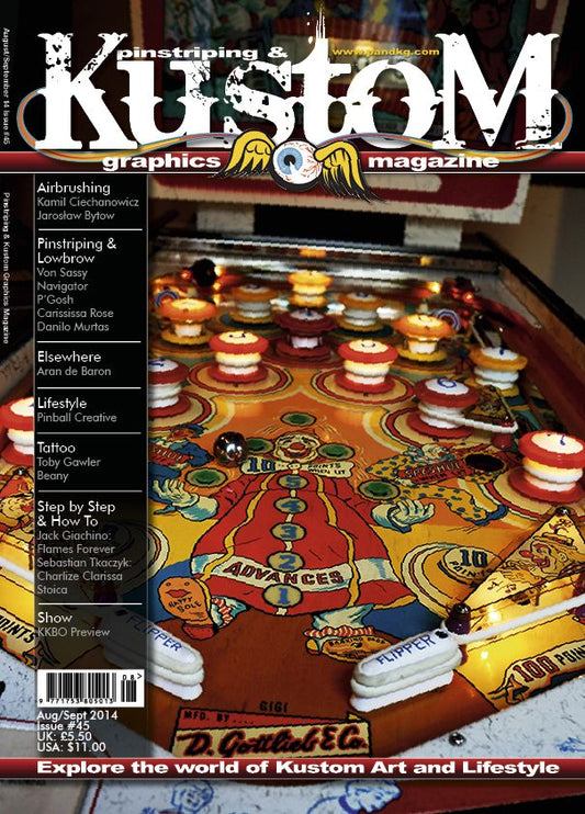 Pinstriping & Kustom Magazine Nr 45
