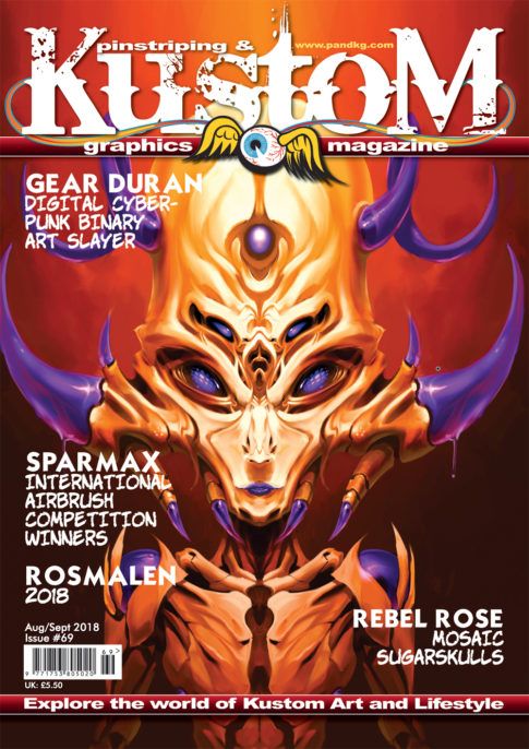 Pinstriping & Kustom Magazine Nr 69