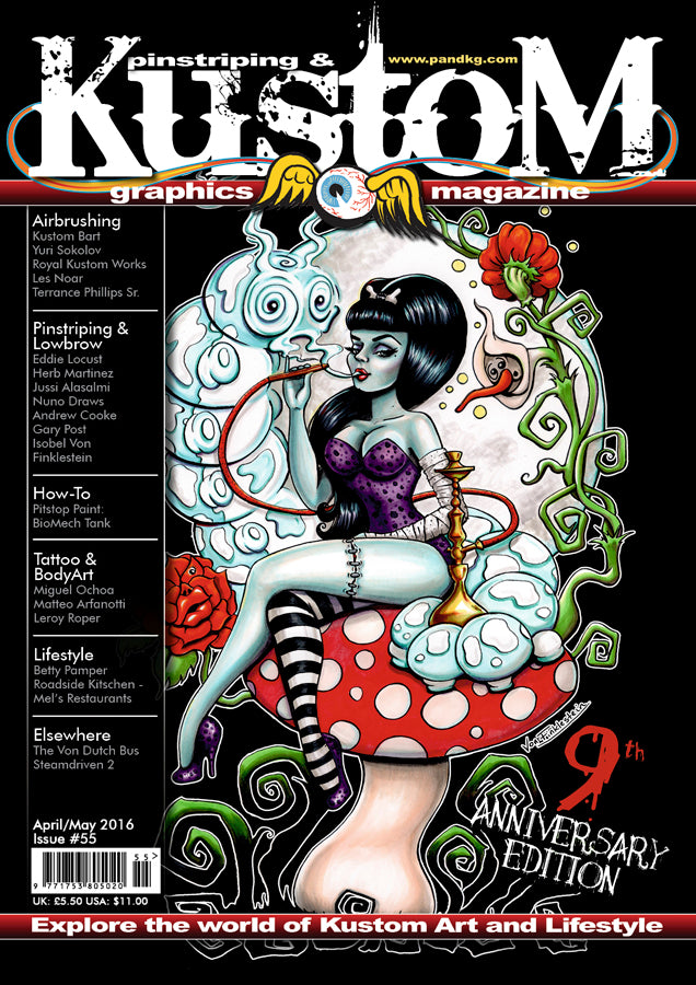 Pinstriping & Kustom Magazine Nr 55