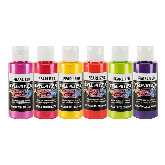 Createx 60ml. Pearlized Sampler sett