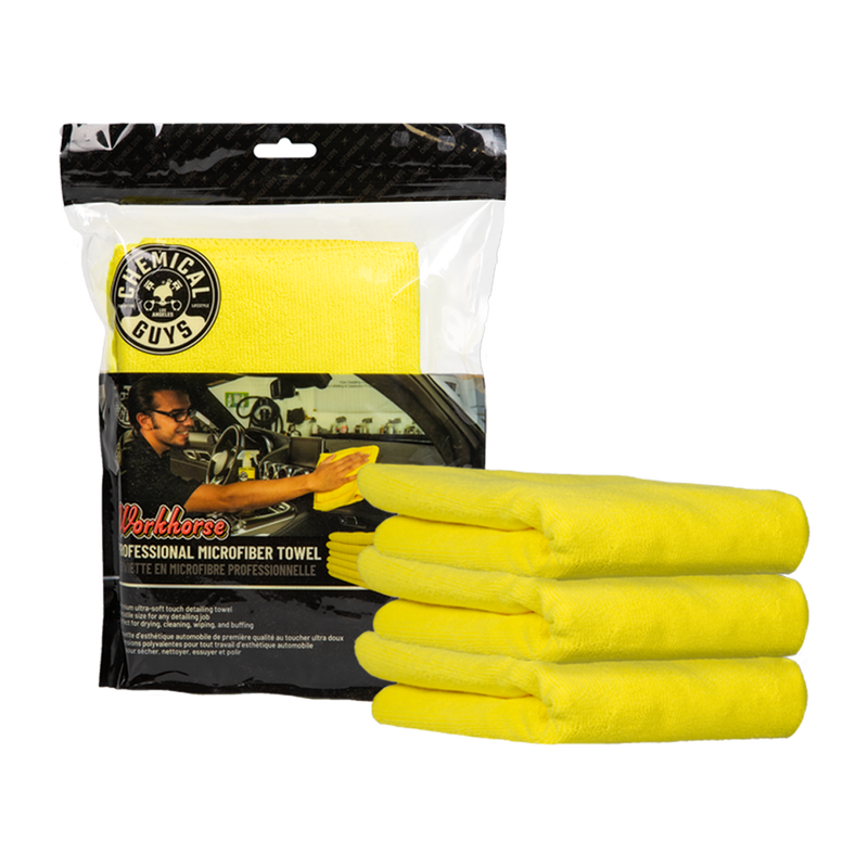 Chemical Guys Workhorse Yellow (3-pack)