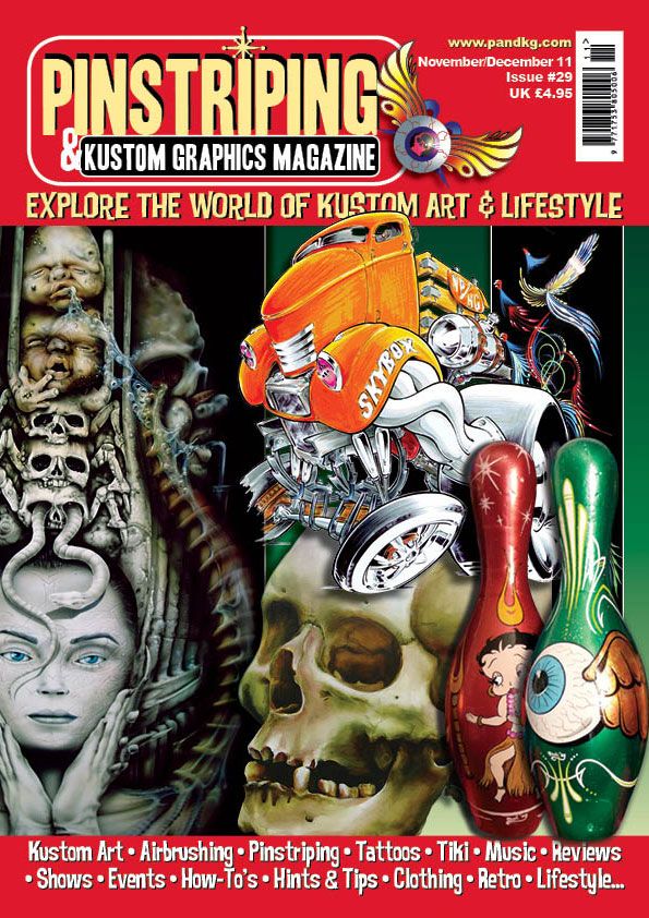 Pinstriping & Kustom Magazine Nr 29