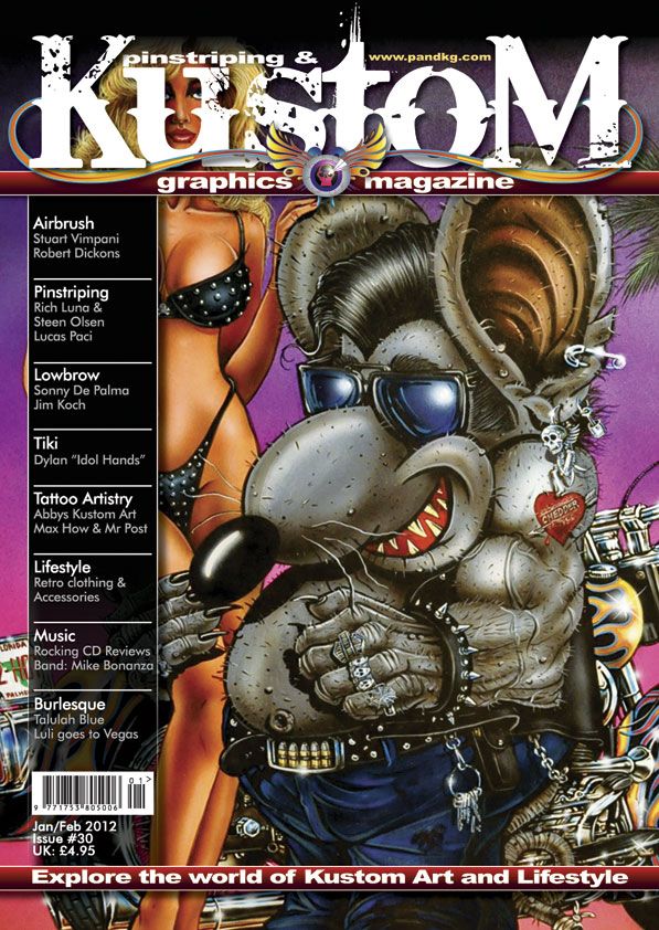 Pinstriping & Kustom Magazine Nr 30