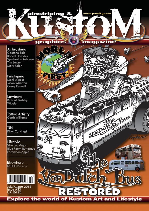 Pinstriping & Kustom Magazine Nr 33