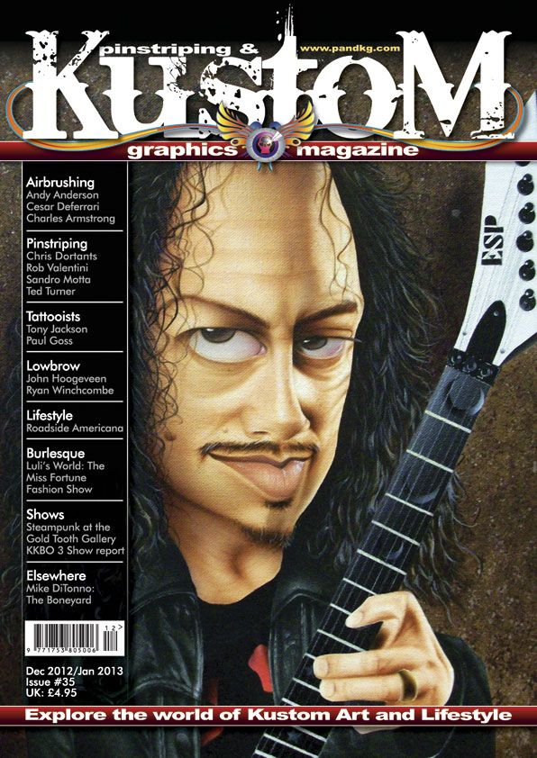 Pinstriping & Kustom Magazine Nr 35