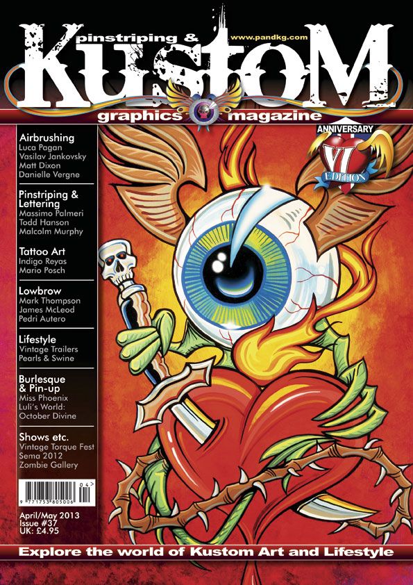 Pinstriping & Kustom Magazine Nr 37