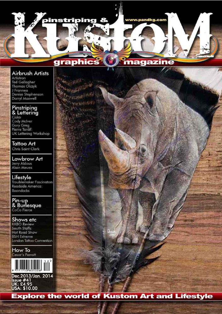 Pinstriping & Kustom Magazine Nr 41