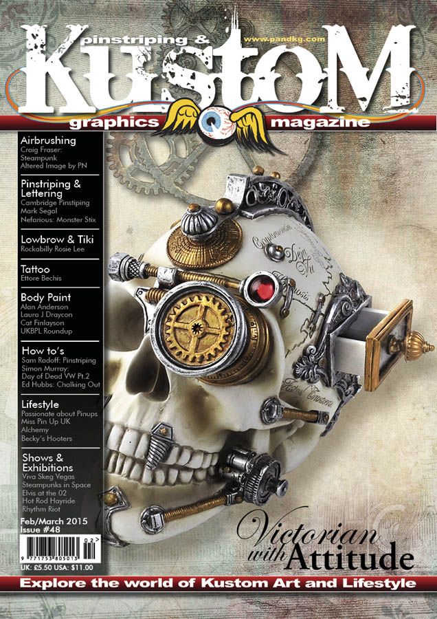 Pinstriping & Kustom Magazine Nr 48