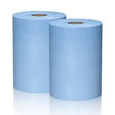 Tørkepapir 2 lags blått